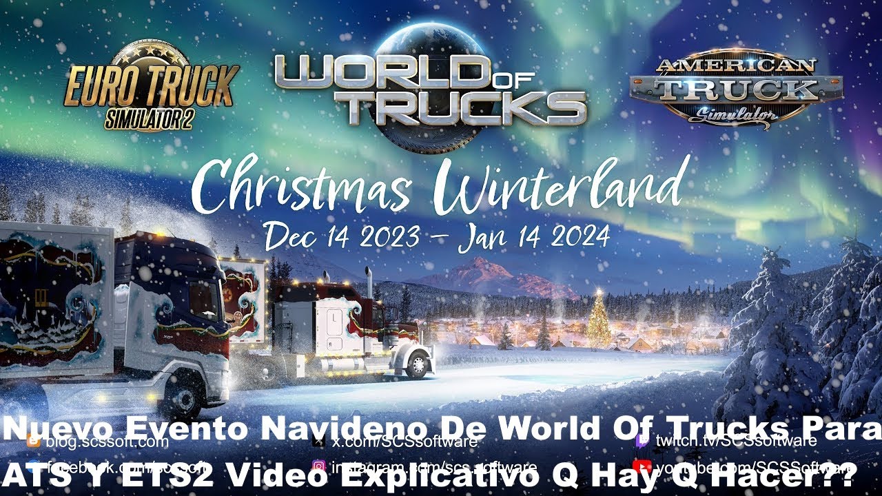 Nuevo Evento De World Of Trucks Navideno Para ATS Y