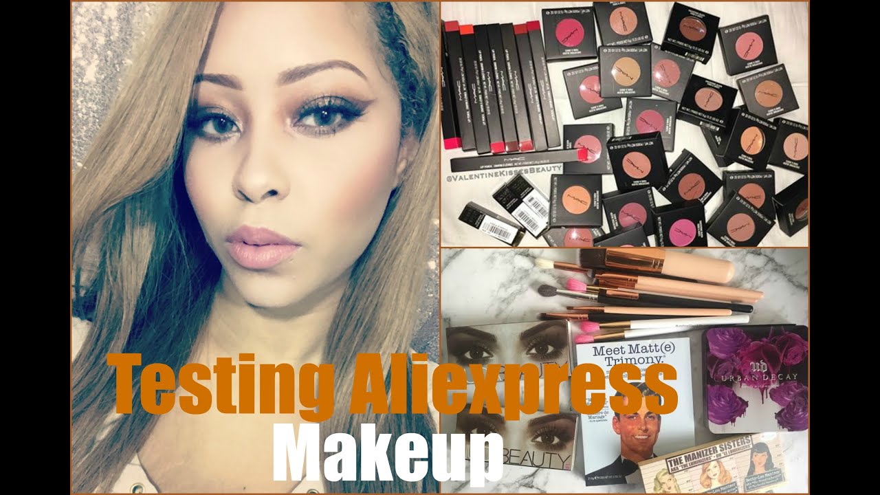 TESTING ALIEXPRESS MAKEUP YouTube
