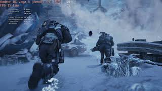 🎮 AMD Radeon RX Vega 8 [R4000/5000, 15W] - Gears 5 gameplay benchmarks (1080p)