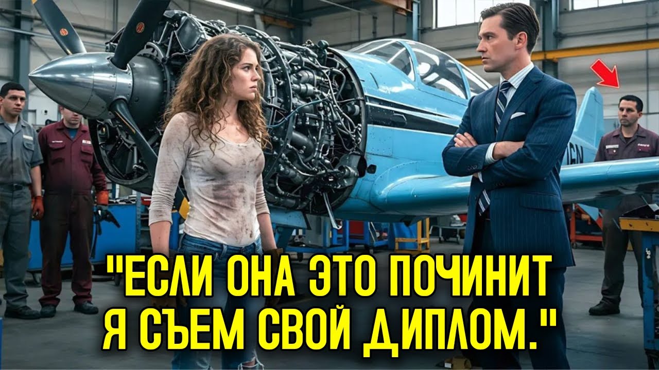 Директор Бросает Вызов Простой Женщине Починить Невозможный Двигатель — То, Что Она Показывает!