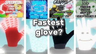 What is the Fastest Roblox Slap Battles Glove?