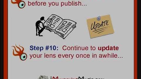 Squidoo Lens Creation For Newbies - 10 Steps To A "Make Money" Squidoo Lens