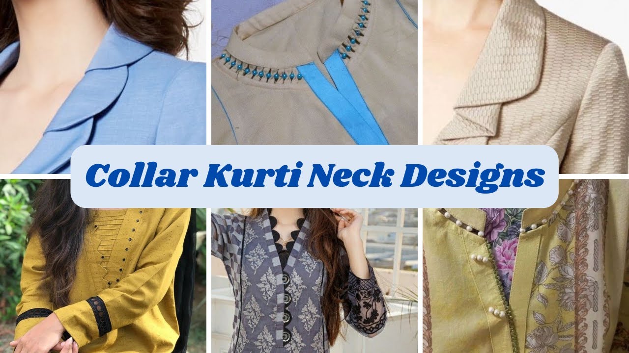 47 latest kurti ban collar neck designs | Kurti neck designs, Collar kurti  design, Kurta neck design