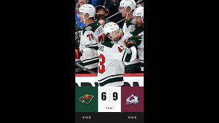 Avalanche top Wild 9-6 | Highlights