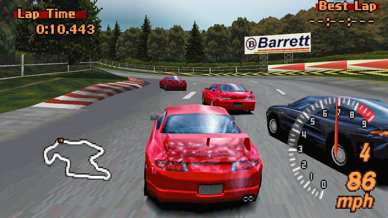 Gran Turismo 2 - FF Car Challenge Gameplay (Mitsubishi FTO GP Version R '97)