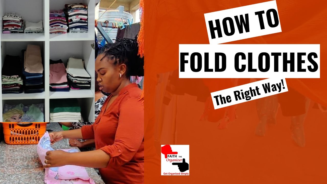 How to Fold Clothes The Right Way YouTube