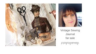 Vintage sewing journal (SOLD)