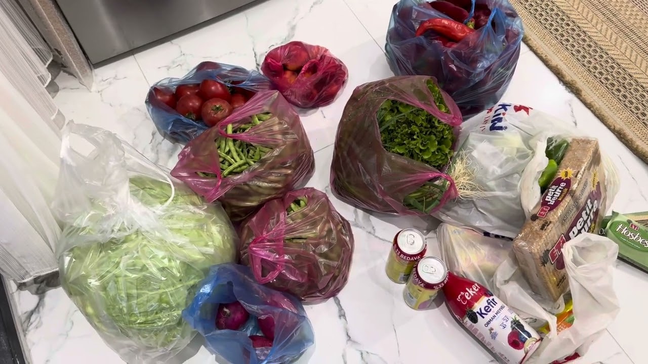 Pazar & Market Alışverişi , Hafta Sonu Vlog 