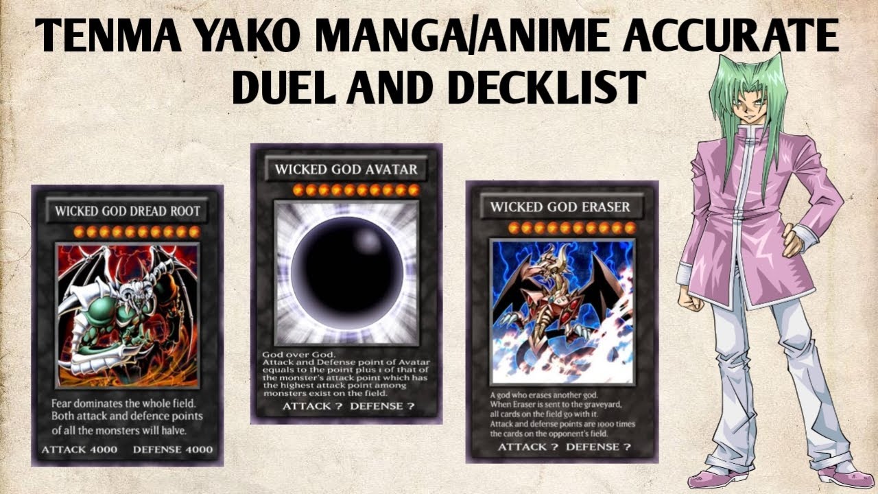 Tenma Yako Manga/Anime Accurate Duel and Decklist Yu-Gi-Oh! Edopro Tenma Yako Manga/Anime Accurate Duel and Decklist Yu-Gi-Oh! Edopro