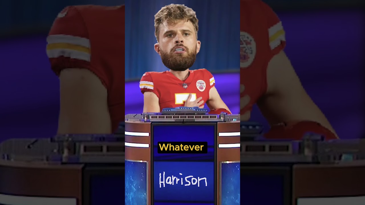 HARRISON BUTKER Goes On JEOPARDY! #harrisonbutker #football #nfl