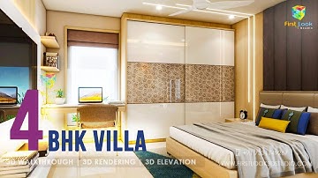 Reliance Green Village 3BHK Premium Villa Interior 3D Walkthrough