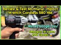 Review &amp; Test MONQIQI Brushless Cordless Impact Wrench 580 NM | Kunci Pas Listrik Murah 200 Ribuan!