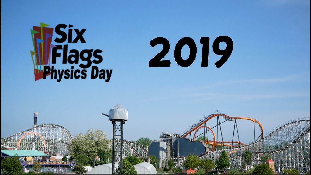 Six Flags America Physics Day 2019 and First Ride on Firebird Coaster