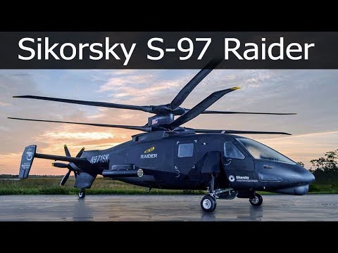 Видео: Sikorksy S-97 Raider-високоскоростен многофункционален роторен самолет