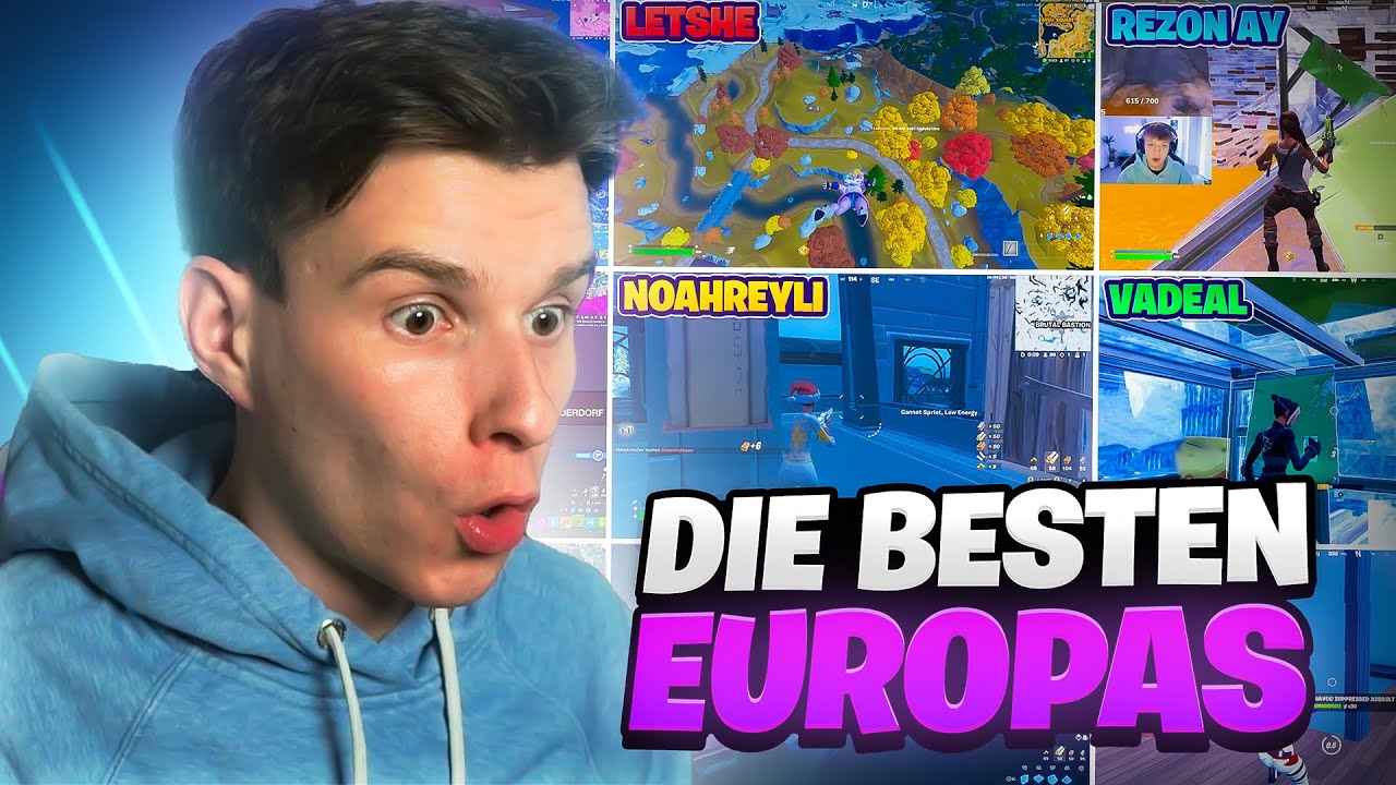 SO spielen die BESTEN Fortnite SPIELER EUROPAS! 🏆 - (Solo Victory Cash Cup Viewingparty)