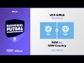 NFC24 - U15 Girls R2 - Football NSW Thunder vs. Football NSW Country