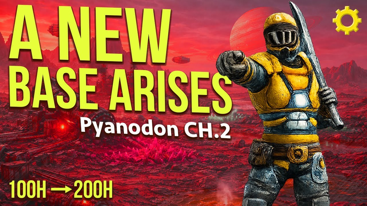 The Road to Pyanodons' Edge: Factorio's Hardest mod. Ch. 2 - A New Base Arise