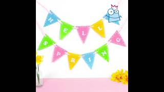 How to make Spring Bunting | Creative Station