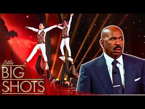 Steve Harvey is Amazed by Talented Ethiopian Gymnasts | Little Big Shots