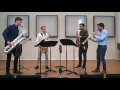 Milonga Saxophone Quartet, E.Bozza - Andante et Scherzo