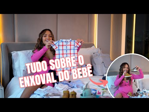 Abrindo o enxoval do baby LuTelo | Oi, tô grávida - Gabi Luthai