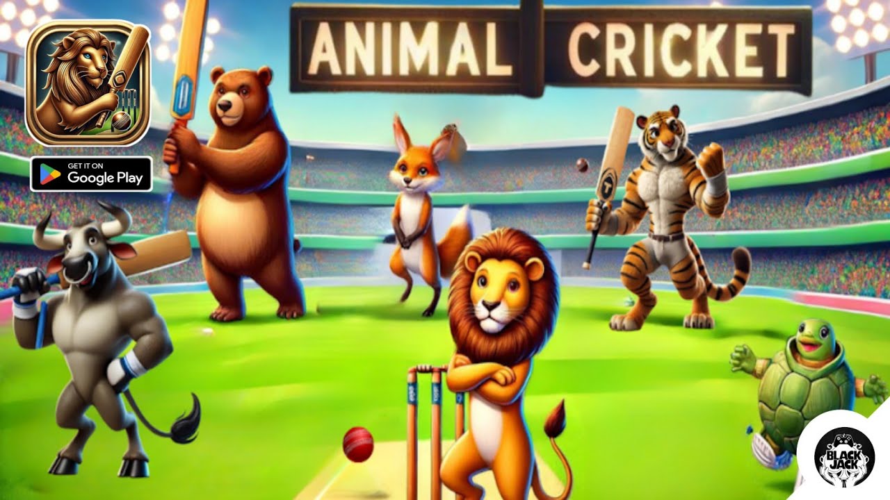 Animal Cricket - Android Gameplay