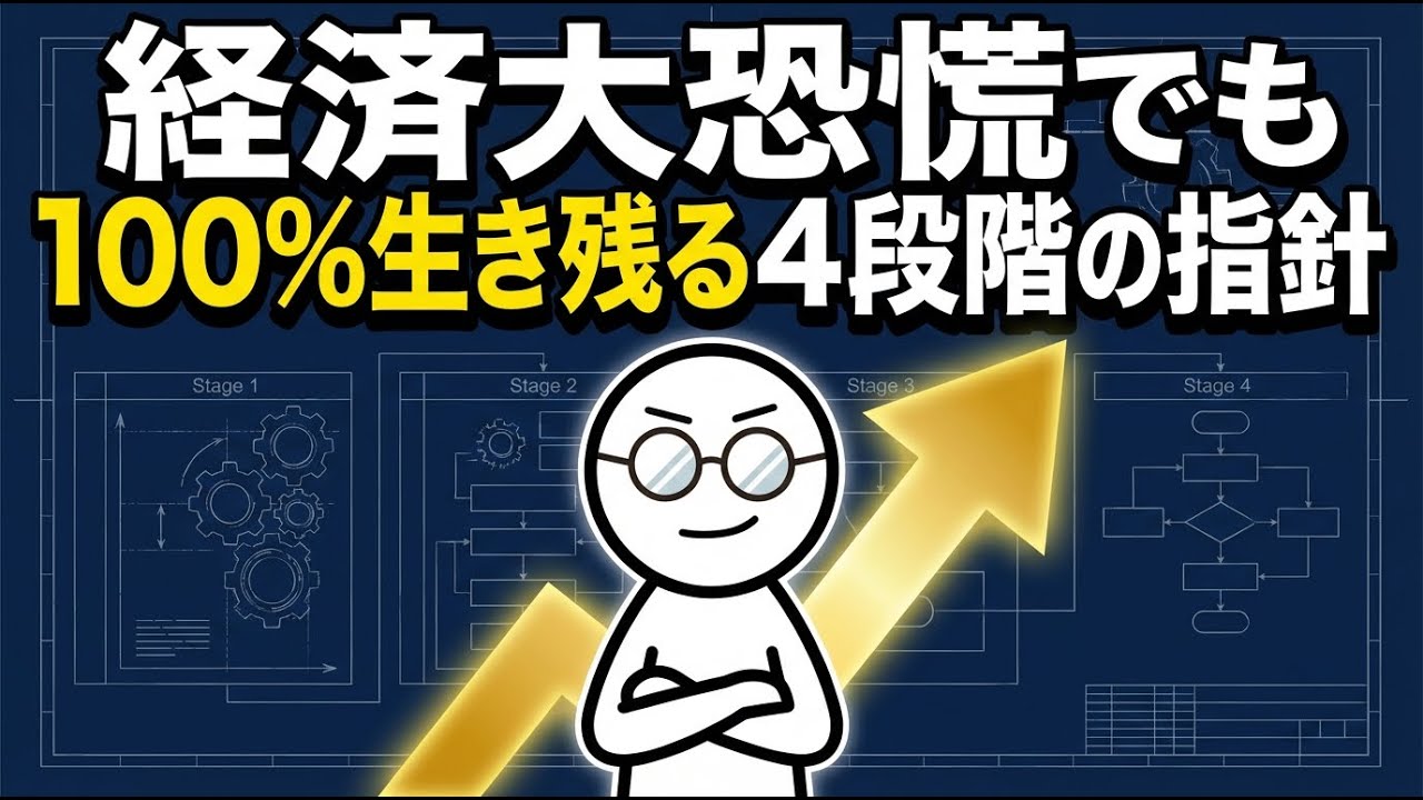 経済大恐慌が起きても100%生き残る4段階行動指針（富裕層の危機対応マニュアル）