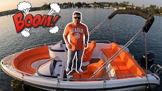 Łódź Motorowa M500 Duo. Petarda Na Wodzie