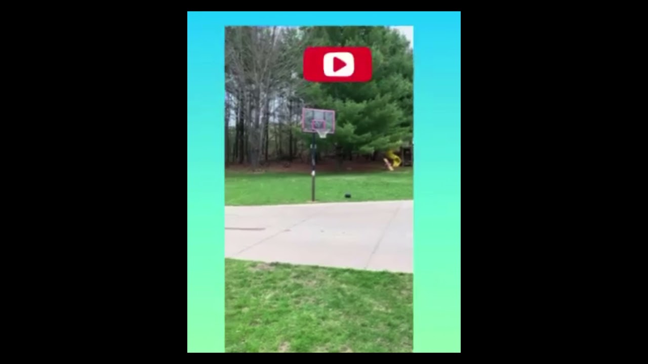 Shooting a cool trick shot