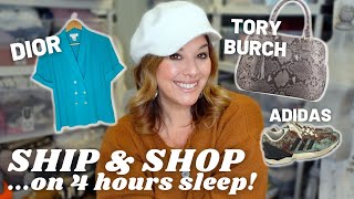 Awesome BOSTON area Thrift Haul , THRIFT WITH ME  & WHAT SOLD on Poshmark! Dior & Tory Burch FINDS!