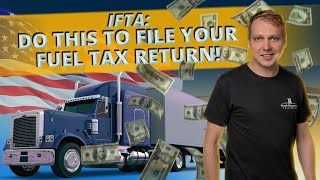 Quarterly IFTA | Do this to file your fuel tax return!