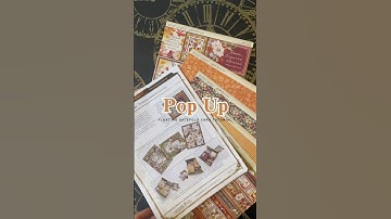Celebrate the warmth of Fall with our Pop up Card Tutorial - Floating Gatefold Card Set! #popupcard