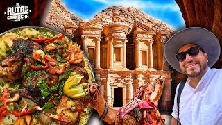 La INCREÍBLE Comida CALLEJERA en JORDANIA 🤯 🇯🇴 ¡Una de las 7 MARAVILLAS del MUNDO!