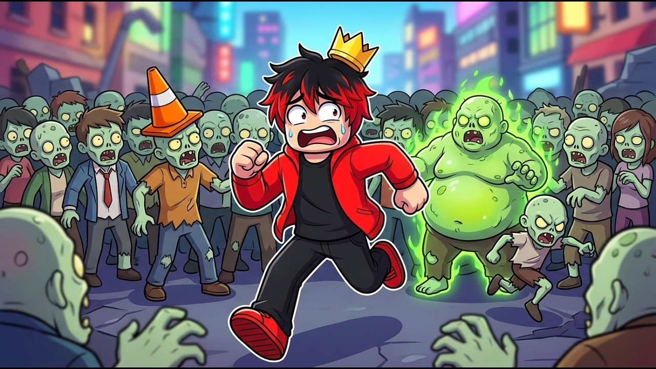 I SURVIVED 48 HOURS IN A ZOMBIE APOCALYPSE IN ROBLOX! - YouTube