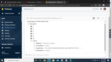 Part4#  connect firebase to App || Show Places on Google map from Firebase