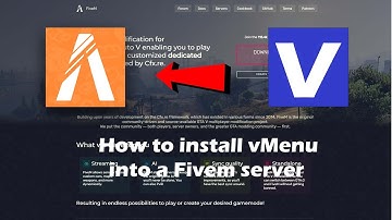 How to Install vMenu into your Fivem Server.