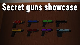 OPPOSER VR: All secret guns showcase (Remake)