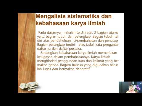 Xi All Bhs Indonesia Teks Karya Tulis Ilmiah Youtube