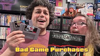 Retro Game Purchases We REGRET