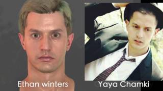 Resident Evil 7Biohazard生化危機7角色們的臉模Face Models 真人比遊戲裡好看百倍啊