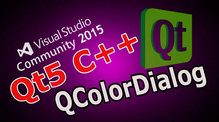 Qt5 C++ Creating Color Dialog (QColorDialog) #16