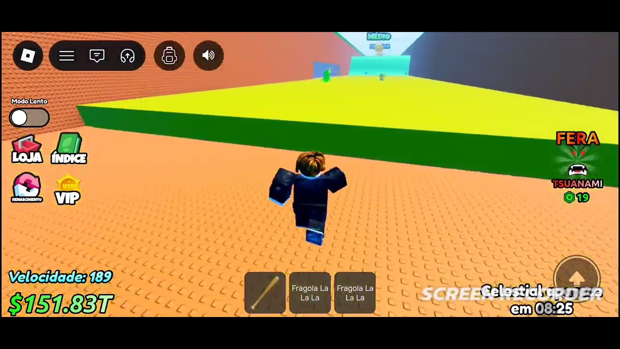 Jogando: Fuja do tsunami para brainrot