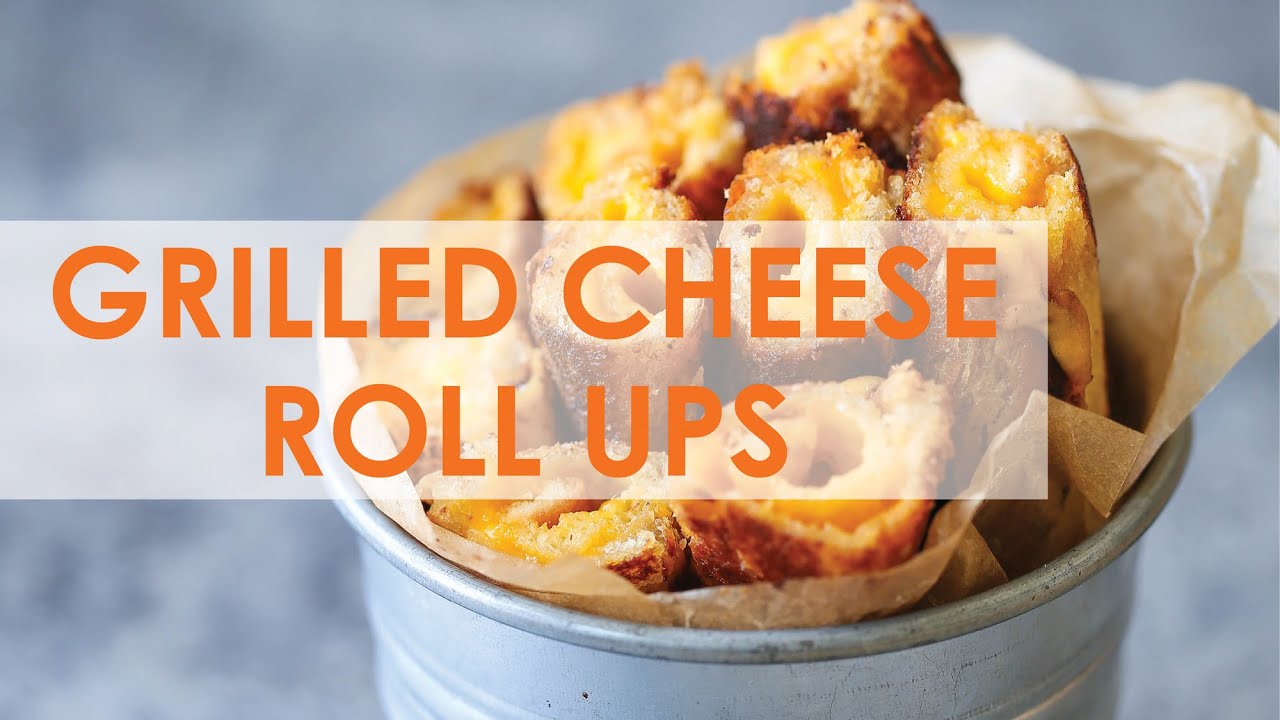 Grilled Cheese Roll Ups - YouTube