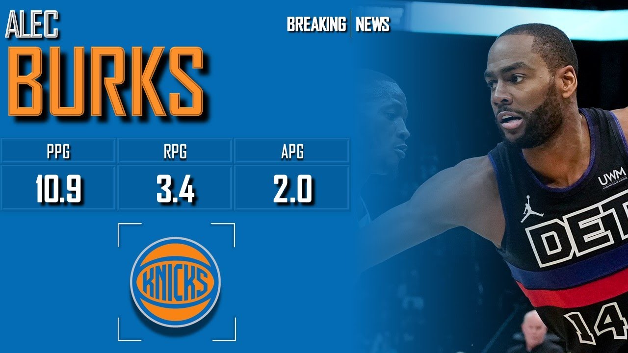 NEW YORK KNICKS: Alec Burks ᴴᴰ