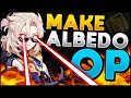 C0 ALBEDO MAX DPS BUILD F2P GUIDE! + HOW TO IMPROVE FURTHER! GENSHIN IMPACT!