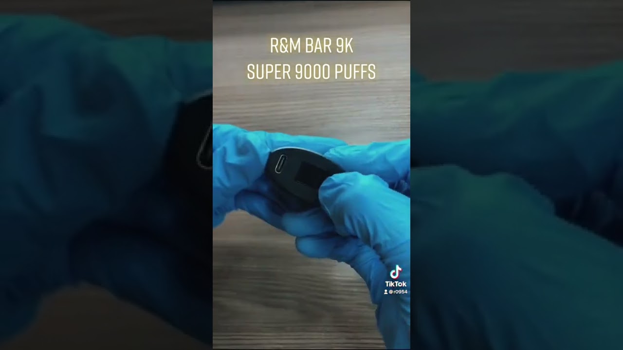 R&M BAR 9K SUPER 9000 PUFFS