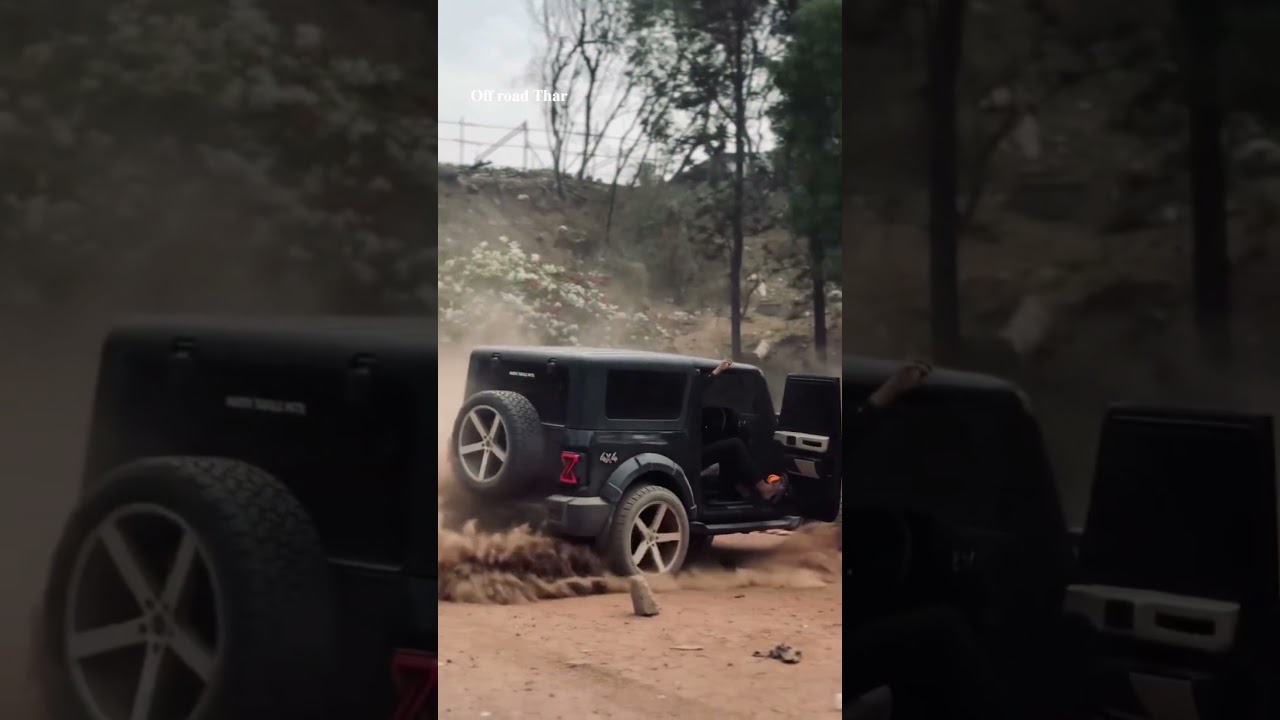 Thar off-roading 