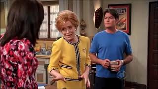 Chelsea meets Alan s Mom Two And A Half Men