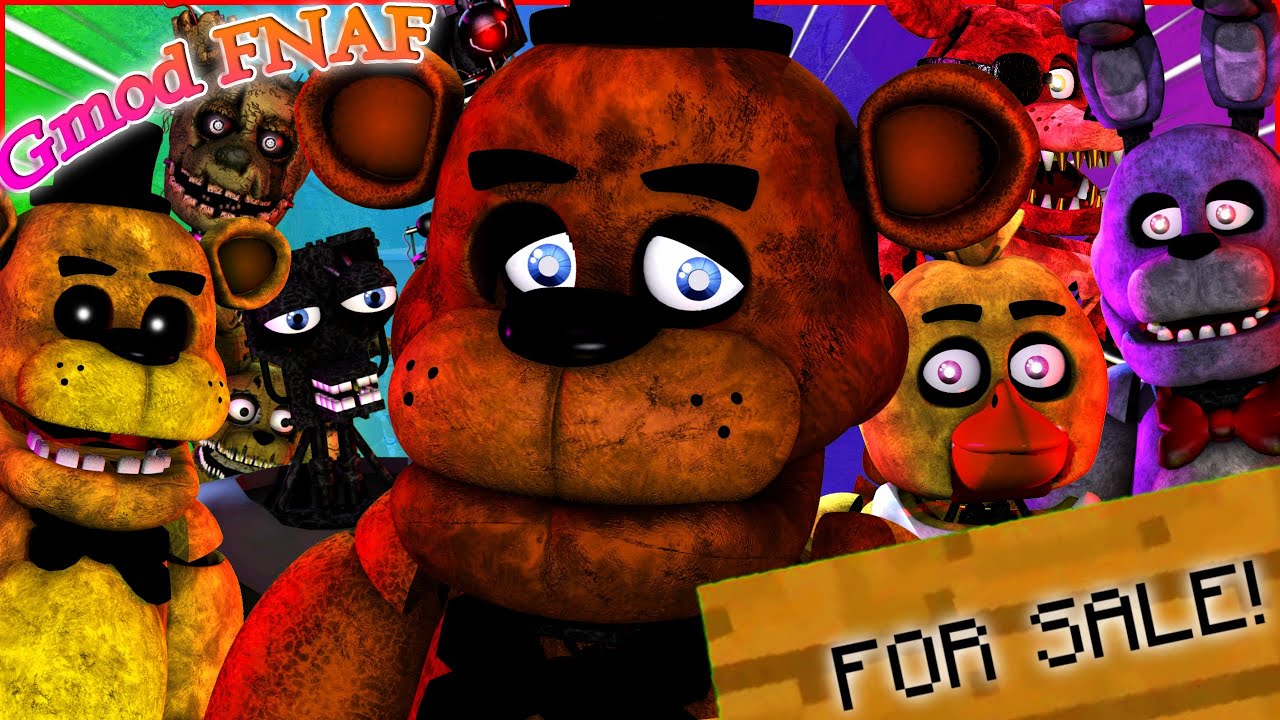 Freddy Sells The FNAF House! Gmod FNAF YouTube