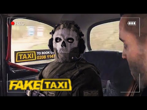 Ghost staring at Soap inside the FAKE TAXI, Ghost Staring / Ghost Gaze (MW2)